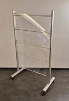 Prospektständer 98x160,5x50cm Alu rollbar grau Bayern - Großwallstadt Vorschau