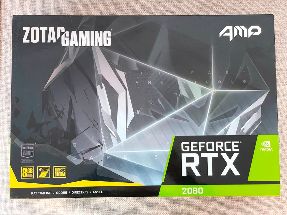 ZOTAC GAMING GeForce RTX 2080 AMP! Edition inkl. OVP in Kaiserslautern