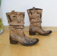 klasse GAJA Echtleder Stiefel a. Italien Gr. 40 Luxus Boots - TOP Baden-Württemberg - Neulingen Vorschau