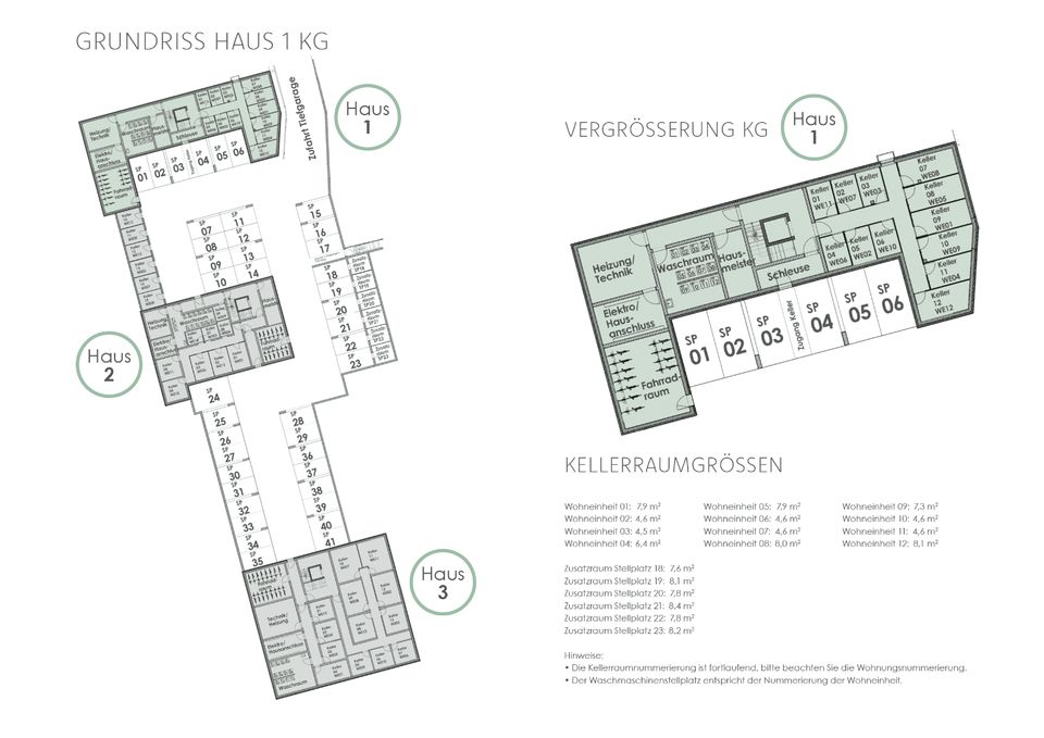 HAUS 1; 7TÄLER WOHNEN Dietfurt: Neubau 1,5-Zimmer-Dachgeschoss-Wohnung mit Aufzug u. Tiefgarage (provisionsfrei) Objektnummer 000WDi2111 in Dietfurt an der Altmühl