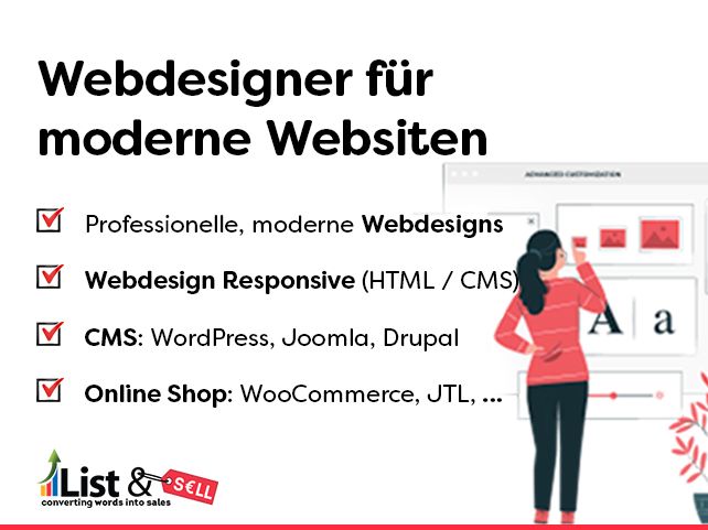 Webdesign Webdesigner Onlineshop Webseite Homepage Website Web Agentur CMS erstellen lassen in Berlin