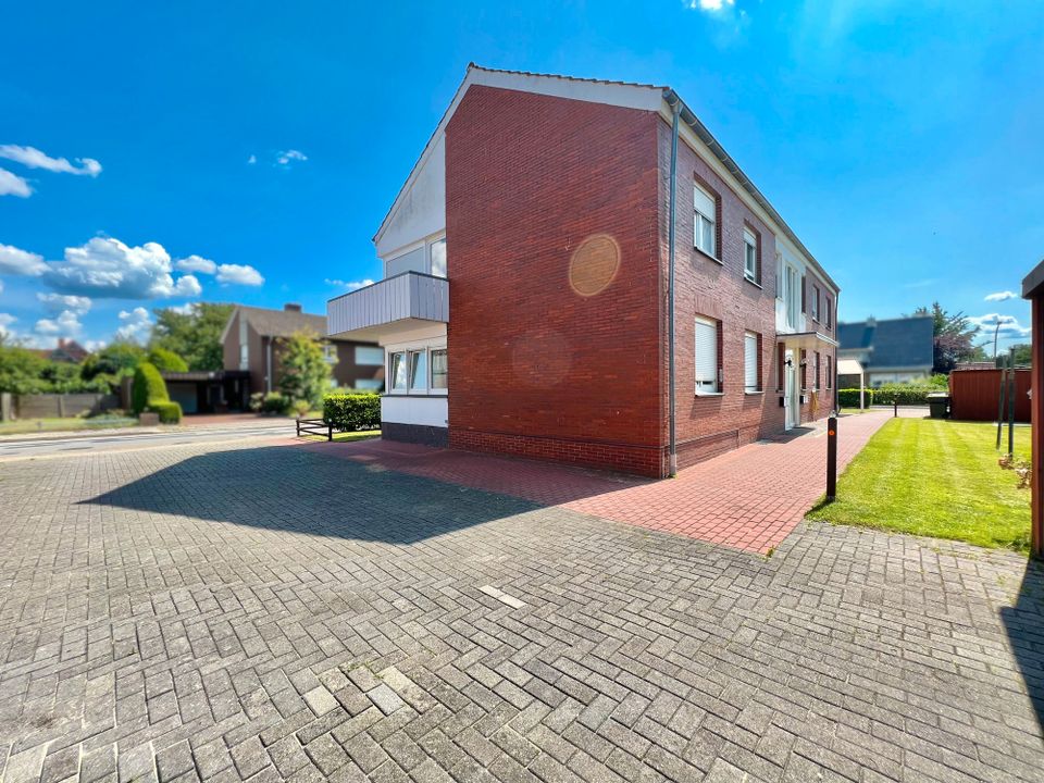 Vier gewinnt: Voll vermietetes Mehrfamilienhaus mit 4 Wohneinheiten und 4 Garagen in der Kuhweide! in Meppen