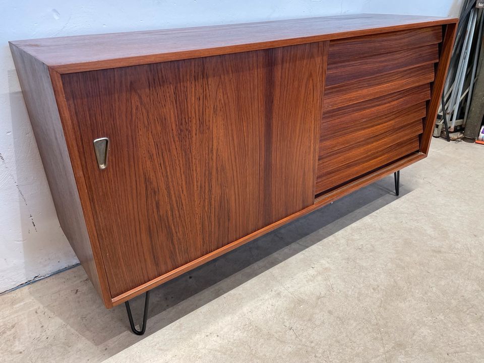 Mid Century Sideboard Kommode Anrichte 60er 70er Palisander in Bonn