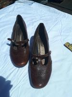 Halbschuh Pumps, Gr. 37 TAMARIS, Leder, braun Baden-Württemberg - Ladenburg Vorschau
