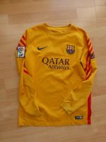 Nike Barcelona Langarmshirt Trikot gelb Gr. 158-170 Dri Fit Bayern - Ahorntal Vorschau