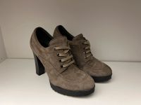 HOGAN Schuhe Gr. 37 grau velour Absatz Pumps Damen tods Hamburg-Nord - Hamburg Eppendorf Vorschau