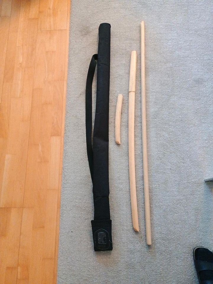 Aikido Holz Waffen Set mit Tasche in Osnabrück