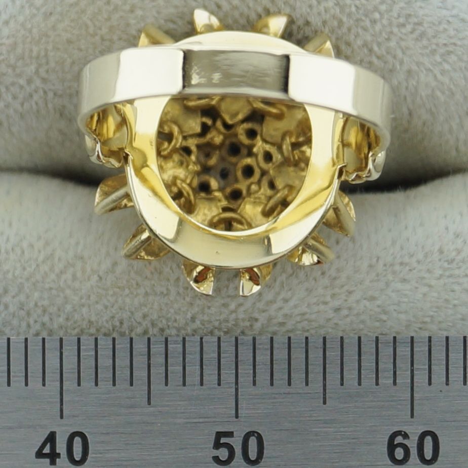 Ring Gold 585 mit Saphir, Goldring, Saphirring in Friedelsheim