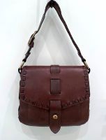 COACH Schulter-Tasche Braun Leder Saddle Bag Brown Leather Hamburg-Nord - Hamburg Winterhude Vorschau