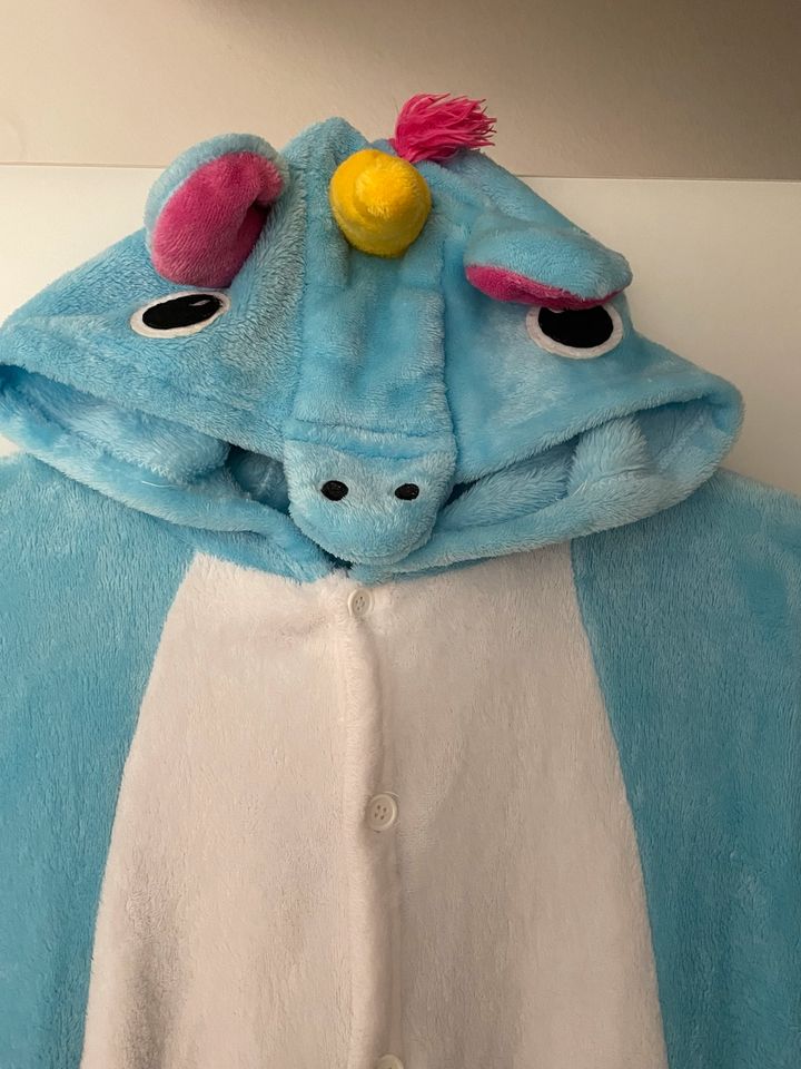 Einhorn Onesie Kostüm Hausanzug  Gr. S in Potsdam