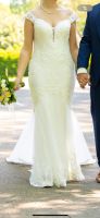 Brautkleid Meerjungfrau mit Spitze ivory Nordrhein-Westfalen - Geldern Vorschau