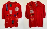 Voglia Italy Bluse Hemd Karneval Gr. 36 locker M/L rot Vintage Berlin - Mitte Vorschau