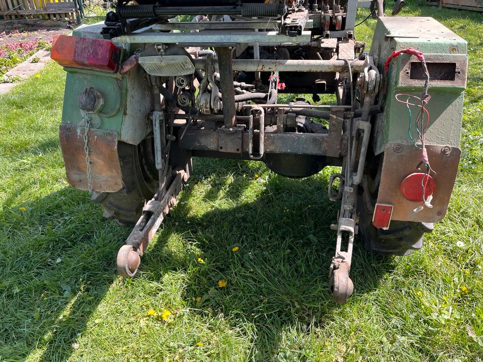 Eigenbau Traktor mit Trabant Motor in Gotha