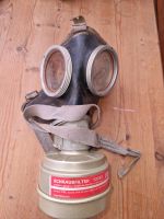 Gasmaskendose mit Maske Feuerwehr Militär Niedersachsen - Lengede Vorschau