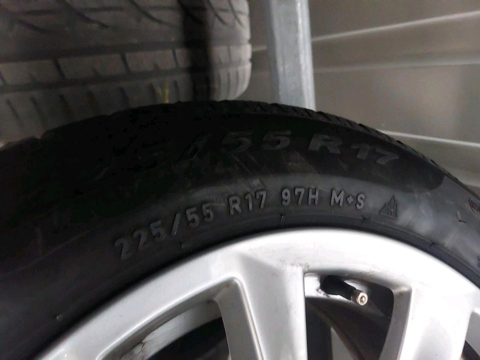 6-7mm BMW 5er F10 F11 Winterräder Winterreifen 17 Zoll 225/55/R17 in Werne