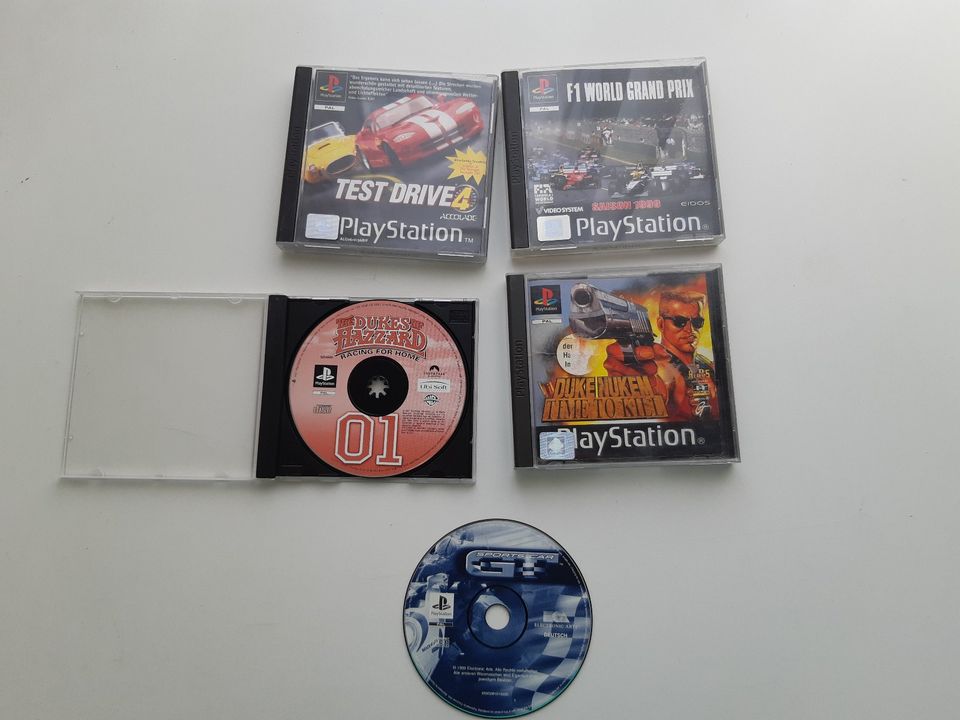 5 Spiele für PlayStation1 in Siegburg