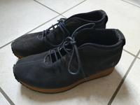 Damen Halbschuhe Boots Gr. 37 / 38 Leder anthrazit, wie neu Hessen - Florstadt Vorschau