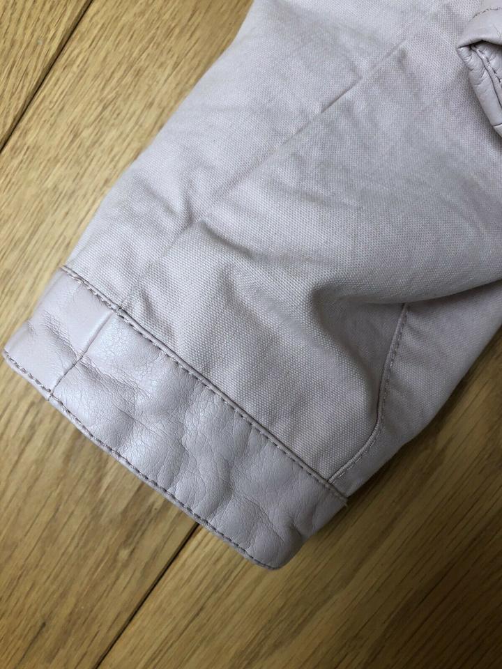 ❣️s Oliver Jacke im Bikerstil Teilleder in Größe 42 in Rheda-Wiedenbrück