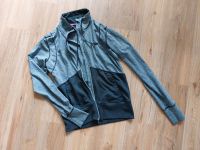 Sport Pullover/ Jacke Gr. 36 mit Reißverschluss in grau/ schwarz Baden-Württemberg - Rheinstetten Vorschau