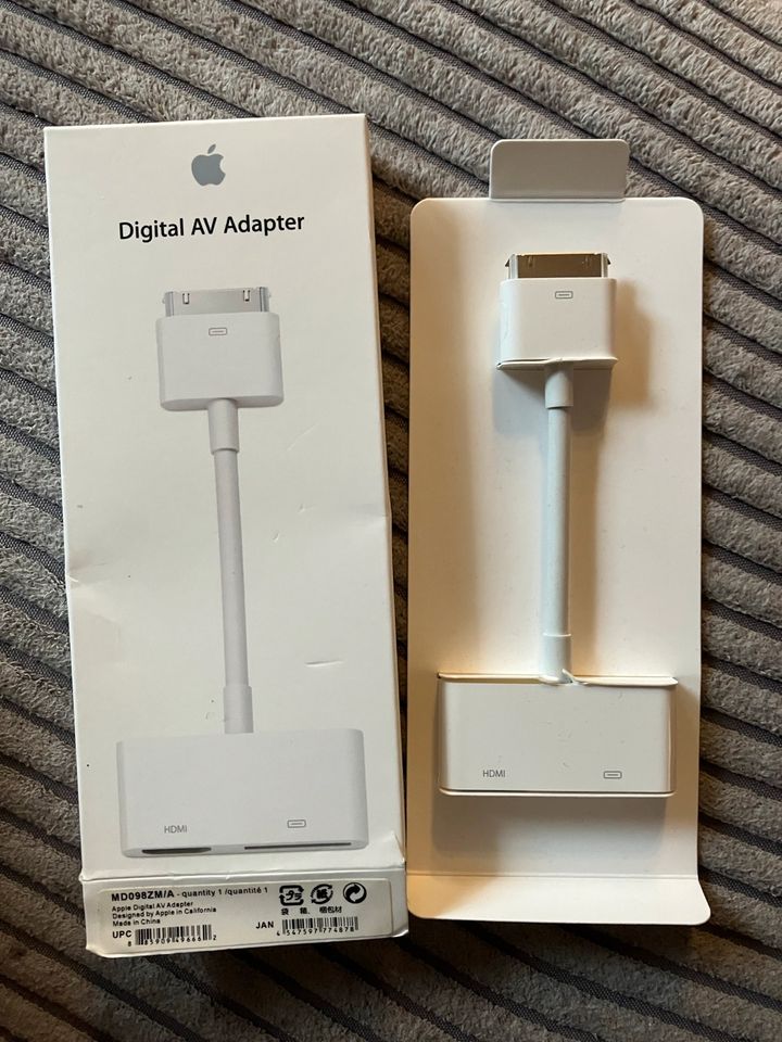 iPhone IPod HDMI TV AV Adapter 30pol md098zm/a in Haan