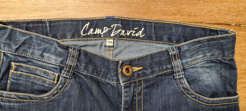 4x Camp David Jeans Jungen Gr. 170 verstellbar in Aßlar