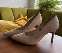 H&M Pumps Highheels Gr 38 beige Lack Obergiesing-Fasangarten - Obergiesing Vorschau