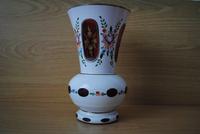 DDR VEB Ilmkristall Ilmenau Vase Glas Überfangglas Glasvase DDR Thüringen - Schmalkalden Vorschau
