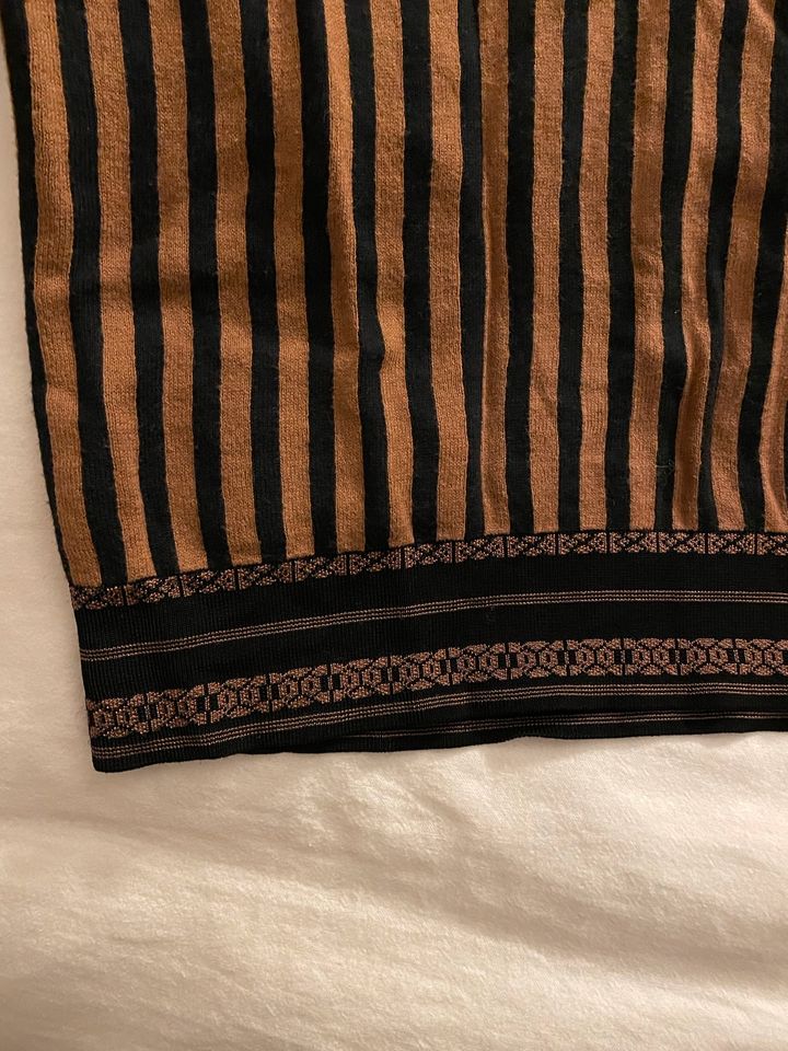 SCOTCH & SODA Pullover gestreift schwarz braun Gr. M in Düren