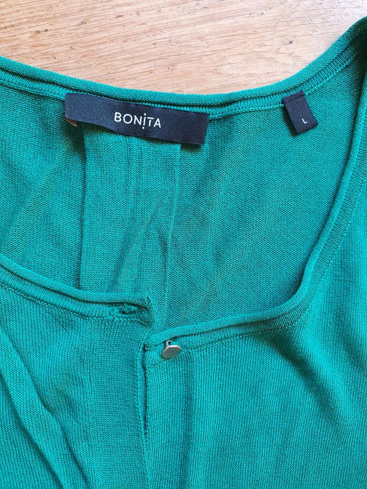 Bonita Damen Strickjacke, Gr L, grün in Teltow