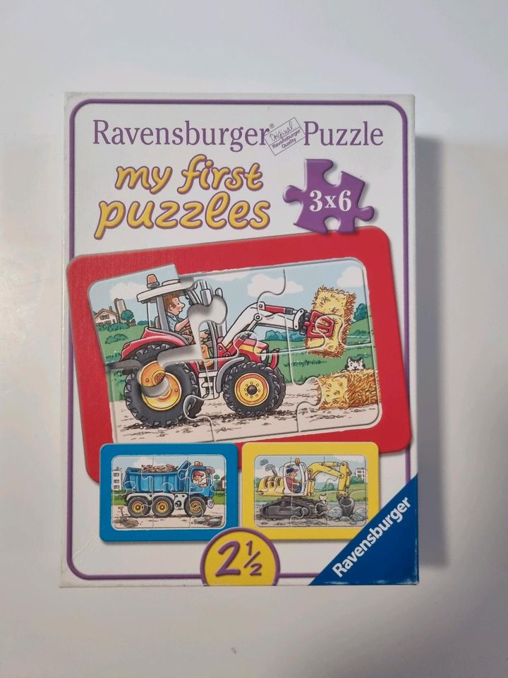 Ravensburger my first Puzzles 3×6 Teile in Stein-Neukirch