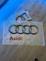 3 x Audi Fahne Flagge Banner Logo Schriftzug Ringe Thüringen - Suhl Vorschau