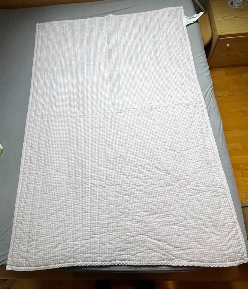 Ikea Tagesdecke, Patchwork Decke, 140 x 180 cm TOP, Baumwolle in Nidda