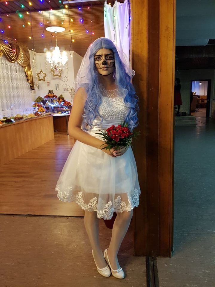 Kostüm Erwachsene Horror Braut Halloween Fasching Karneval in Dortmund