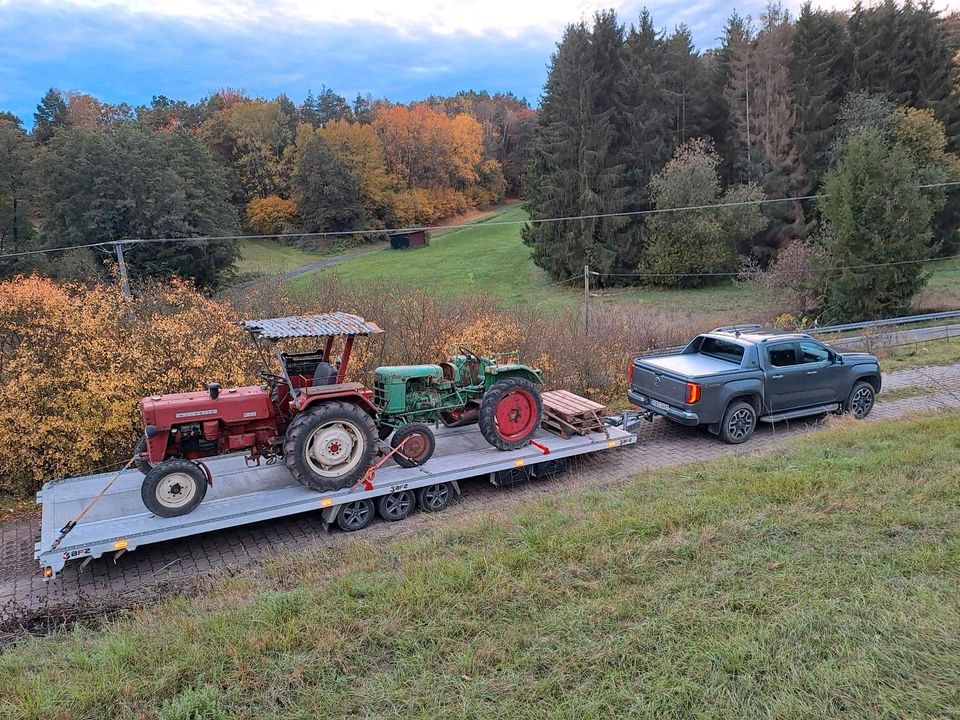 Transport Traktor Landmaschinen Stapler Anhänger PKW in Kahla