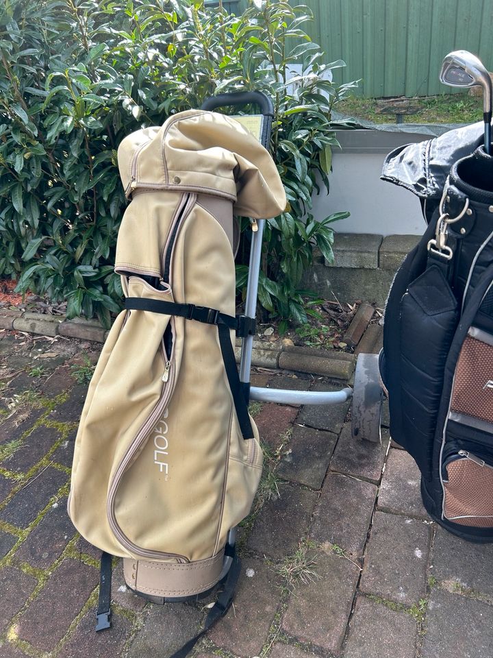 Golfbag mit Trolley Adamsgolf in Lentföhrden