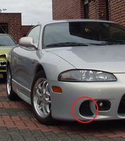 Lufteinlass Verkleidungen Mitsubishi Eclipse D30 Facelift Kr. Passau - Passau Vorschau