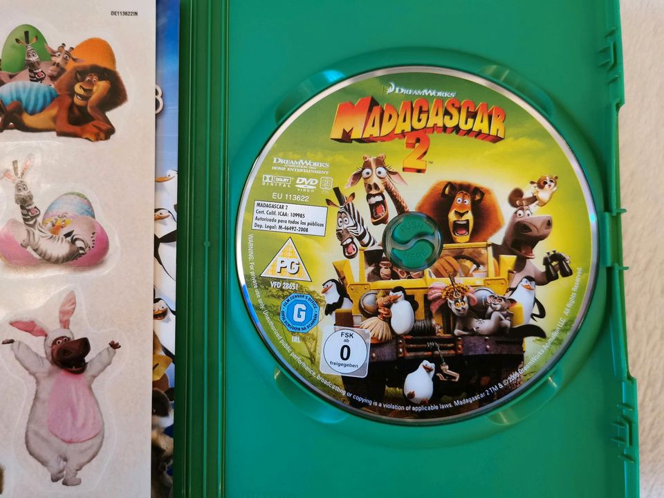Madagascar Teil 1 und 2 DVD in Bremen
