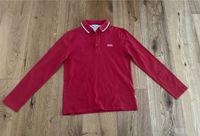 Hugo Boss Poloshirt langarm, rot, Gr.14(S)/158 Hessen - Erlensee Vorschau