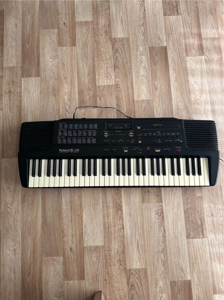 Roland Keyboard E-14 Intelligent REC MIDI OUT, PHONES in Harsewinkel