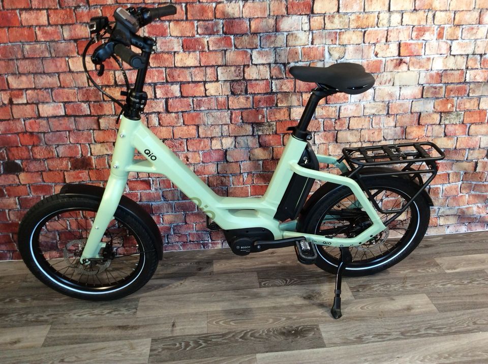 QIO Ebike Kompaktrad Eins A-8 BOSCH Aktiv+ 400Wh Akku 20" Alu NEU in Munster