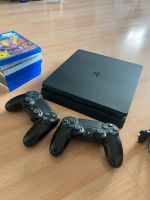 Ps4 slim 500gb + 9 Spiele Düsseldorf - Oberbilk Vorschau