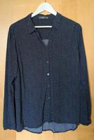 Bluse, blau mit weißen Kringeln Nordrhein-Westfalen - Brilon Vorschau