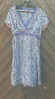 Lanius Sommer Kleid Größe 40 blau beige rostfarben Nordrhein-Westfalen - Leichlingen Vorschau