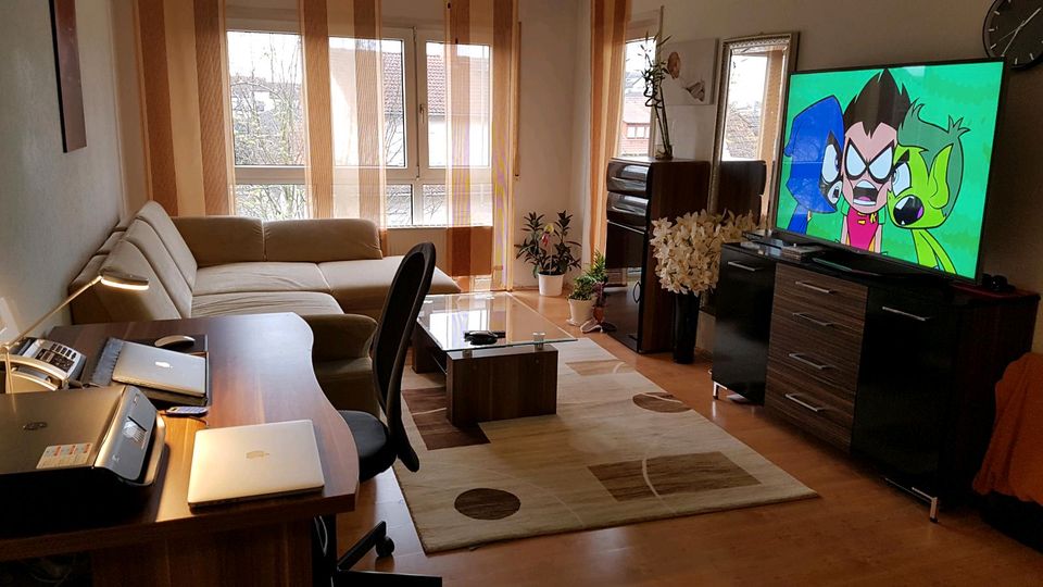 2 Zimmer, Küche, Bad, Balkon ,Vollmöbliert Wohnung zu vermieten. in Wiesbaden