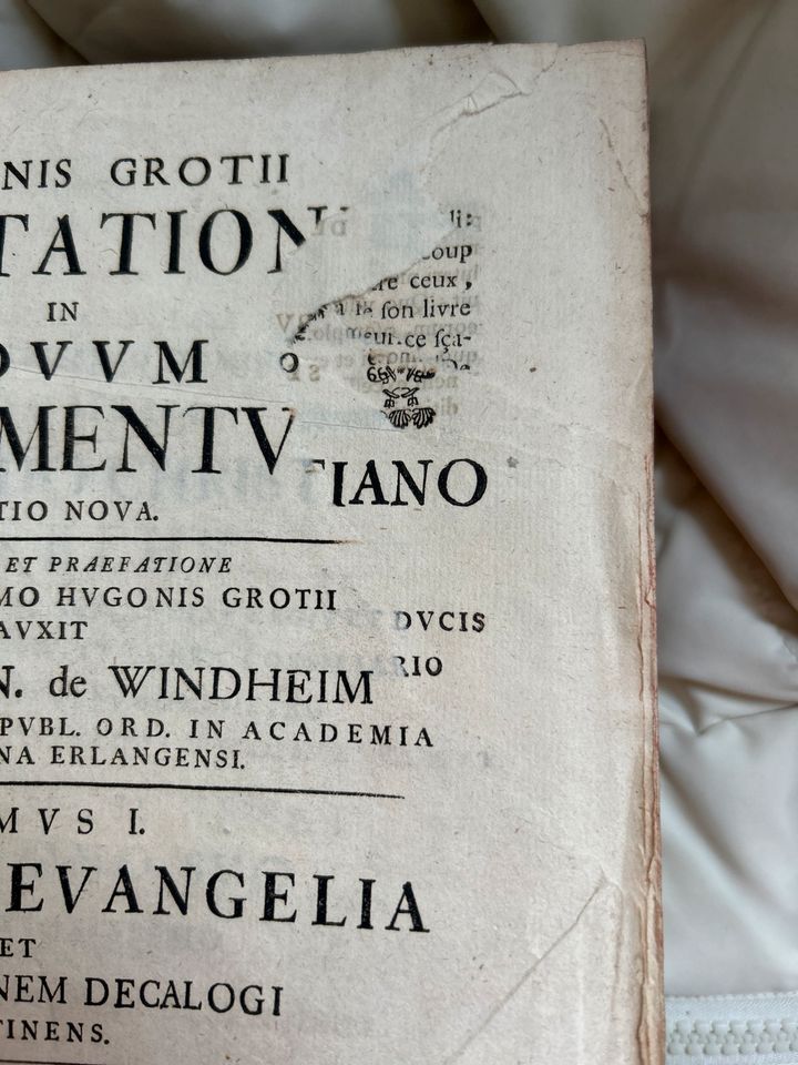 Jahr 1755 antikes Buch antiquarisch in Chemnitz