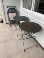 Balkon Terrasse Garten Tisch Klapp-stuhl grau anthrazit Ikea Duisburg - Meiderich/Beeck Vorschau