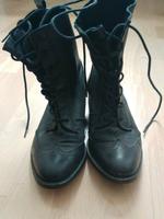 Echtleder Damen Stiefel/ Boots 36 schwarz Düsseldorf - Pempelfort Vorschau