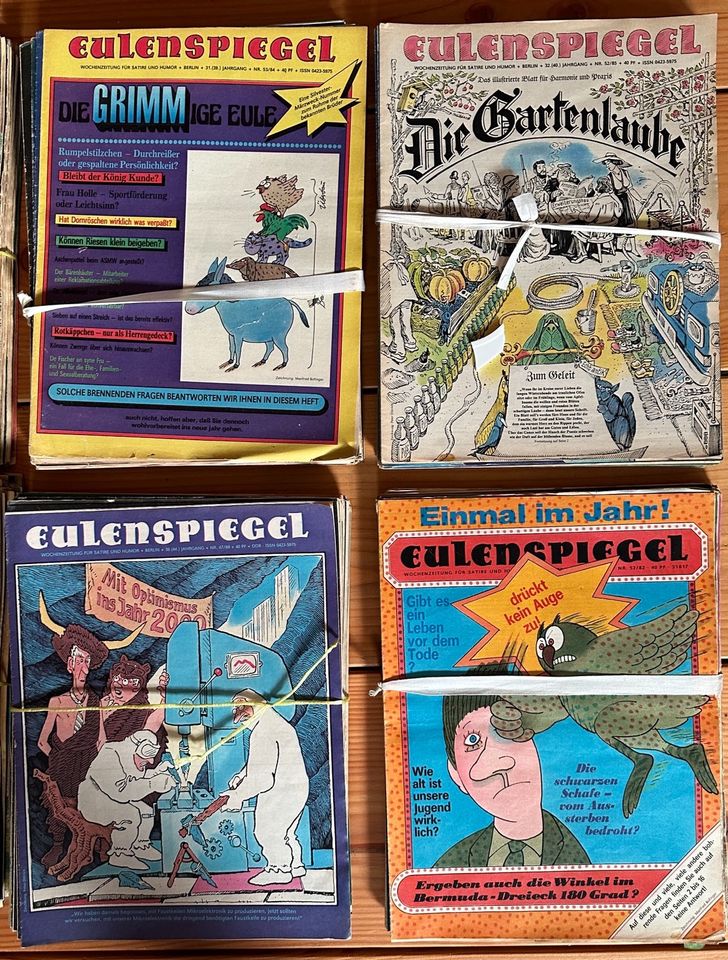 Zeitschriften Eulenspiegel in Klostermansfeld