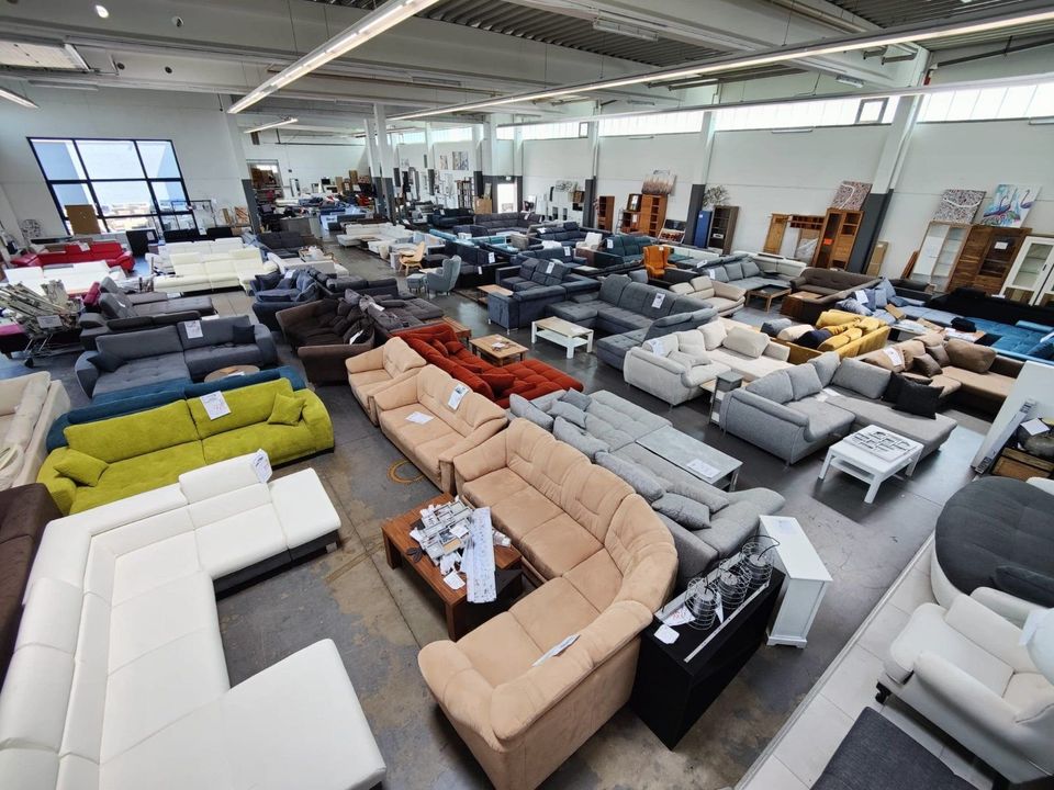 2tlg. Sofa - Garnitur Kunstleder Polster-Couch UVP 1194,-NEU in Kassel