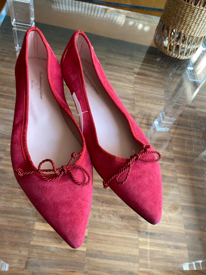 TRACHTENMANUFAKTUR München rot Ballerina 42 NEU Pretty ! in München